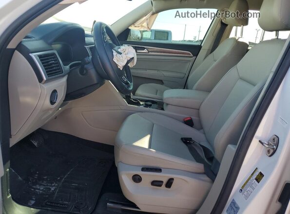 1V2MR2CA3KC576883 2019 VOLKSWAGEN ATLAS White Widok wnętrza z przodu