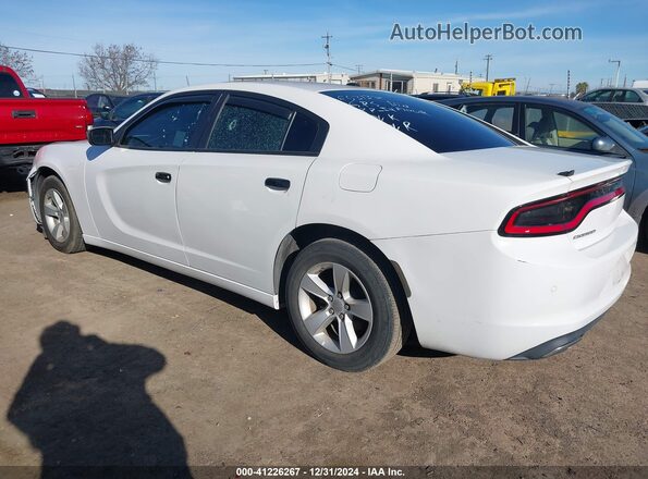 2C3CDXBG3KH653137 2019 DODGE CHARGER White Հետևի ձախ