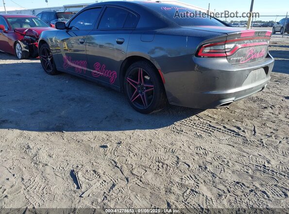 2C3CDXBG7KH711511 2019 DODGE CHARGER Серый Задняя левая четверть