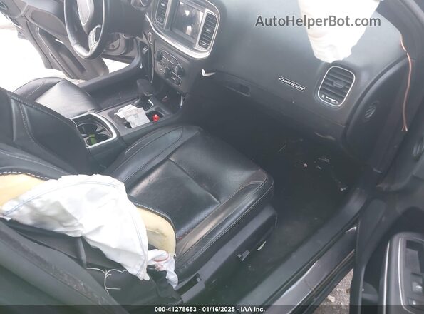 2C3CDXBG7KH711511 2019 DODGE CHARGER Серый Вид салона спереди
