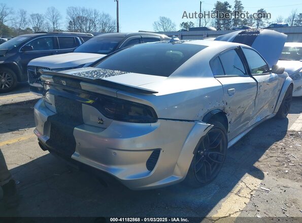 2C3CDXGJ3LH151752 2020 DODGE CHARGER Silver Trasero derecho