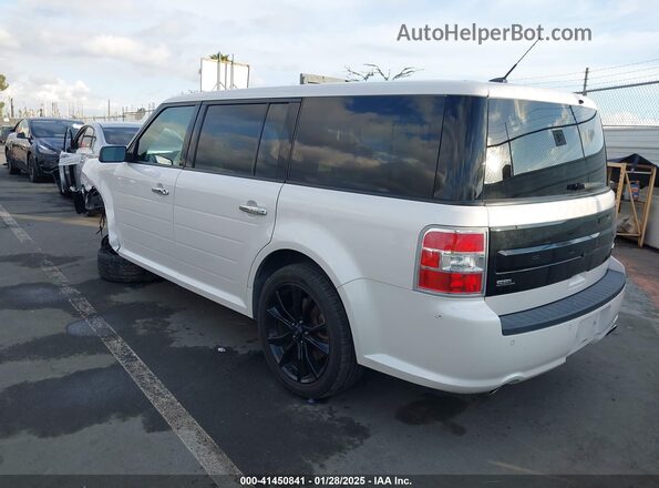 2FMGK5C80KBA12380 2019 FORD FLEX White Trasero izquierdo