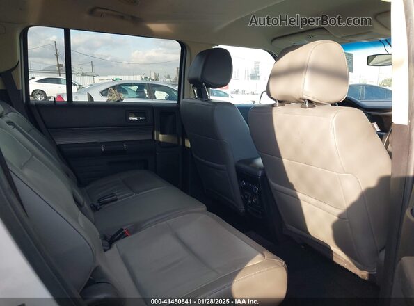 2FMGK5C80KBA12380 2019 FORD FLEX White Vista de los asientos traseros
