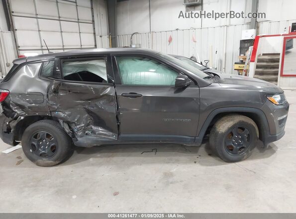 3C4NJCAB1KT809680 2019 JEEP COMPASS Black Панорамний вид салону 360°