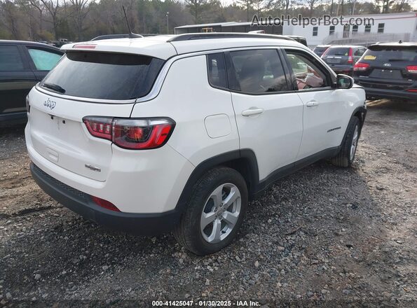 3C4NJCBB3MT570909 2021 JEEP COMPASS Белый Задняя правая четверть