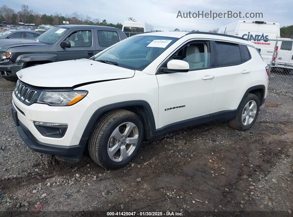 3C4NJCBB3MT570909 2021 JEEP COMPASS Белый Передняя левая четверть