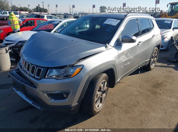 3C4NJCCB3MT511597 2021 JEEP COMPASS Серебряный Передняя левая четверть
