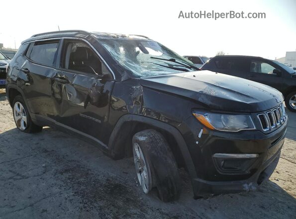 3C4NJDBB5KT813736 2019 JEEP COMPASS Black Передня права чверть