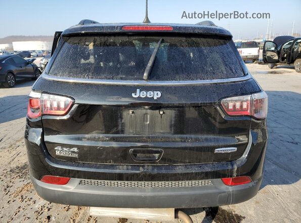 3C4NJDBB5KT813736 2019 JEEP COMPASS Black Вид ззаду