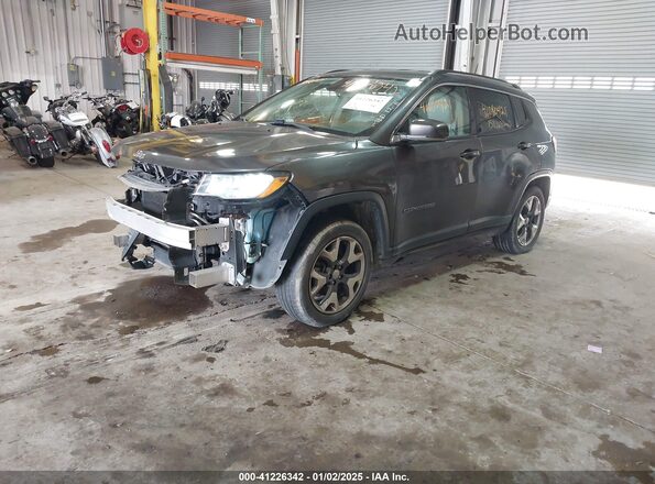 3C4NJDCB3KT639566 2019 JEEP COMPASS Gray Առջևի ձախ երեք քառորդ տեսարան