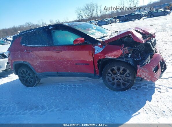 3C4NJDCB6KT674716 2019 JEEP COMPASS Red Սալոնի հետևի տեսք