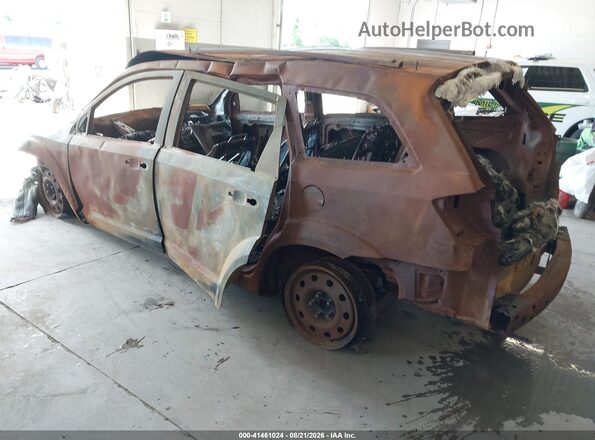 3C4PDCAB6HT562407 2017 DODGE JOURNEY Brown Rear left