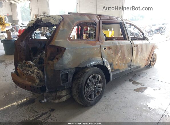 3C4PDCAB6HT562407 2017 DODGE JOURNEY Brown Rear right