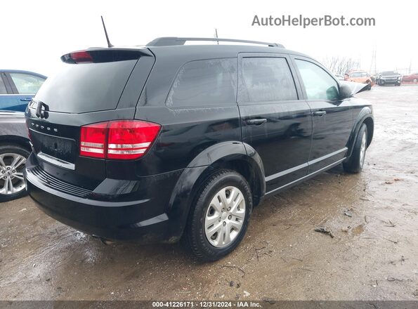 3C4PDCAB8KT868595 2019 DODGE JOURNEY Черный Задняя правая четверть