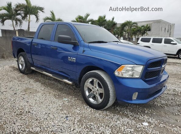 3C6RR6KG2JG249849 2018 RAM 1500 Blue Front right