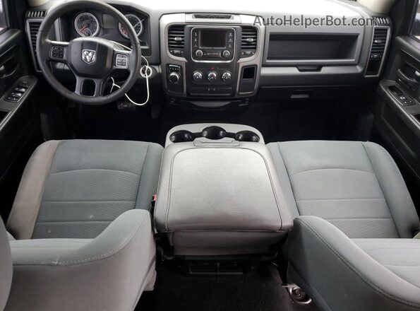 3C6RR6KG2JG249849 2018 RAM 1500 Blue Dashboard view