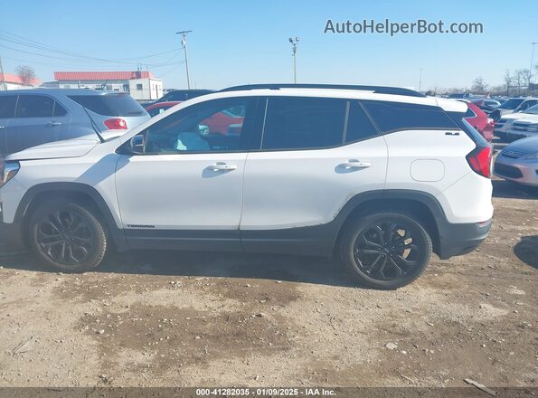 3GKALMEV2LL144295 2020 GMC TERRAIN White Widok wnętrza 360 stopni