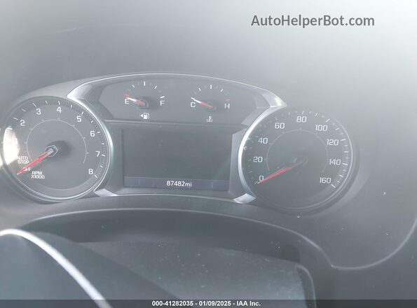 3GKALMEV2LL144295 2020 GMC TERRAIN White Widok tylnych siedzeń