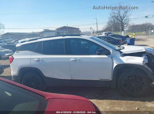 3GKALMEV2LL144295 2020 GMC TERRAIN White Widok wnętrza z tyłu