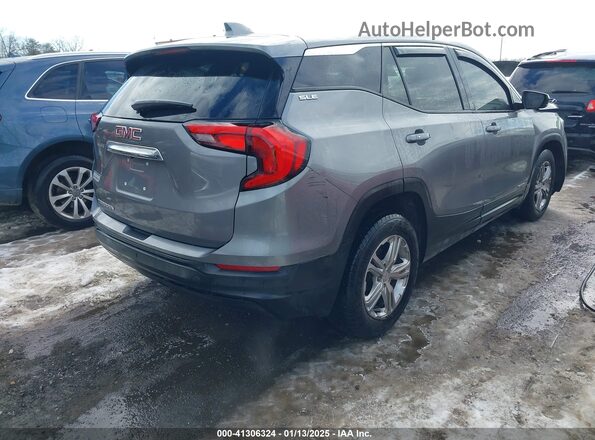 3GKALMEV8KL184606 2019 GMC TERRAIN Gray Tył prawy