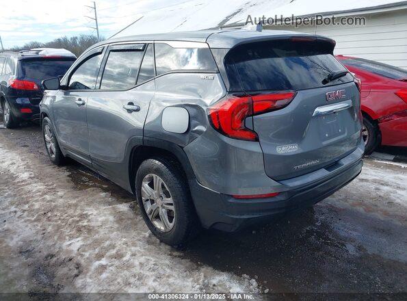 3GKALMEV8KL184606 2019 GMC TERRAIN Gray Tył lewy