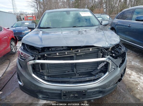 3GKALMEV8KL184606 2019 GMC TERRAIN Gray Widok zestawu wskaźników