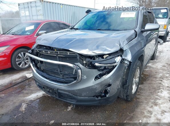 3GKALMEV8KL184606 2019 GMC TERRAIN Gray Widok z przodu