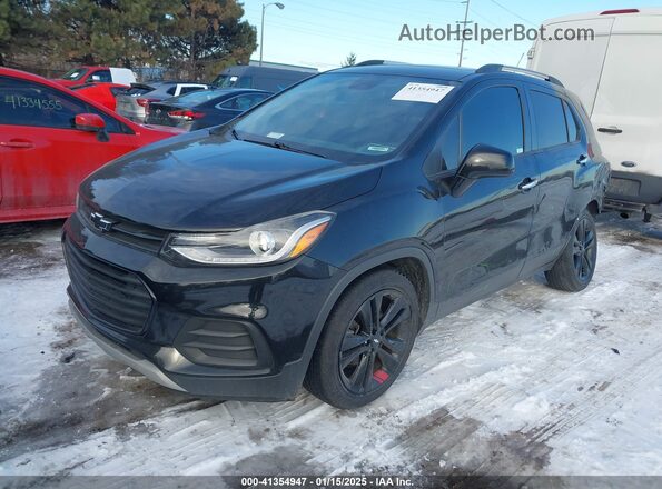 3GNCJLSB8KL136206 2019 CHEVROLET TRAX Black Առջևի ձախ երեք քառորդ տեսարան
