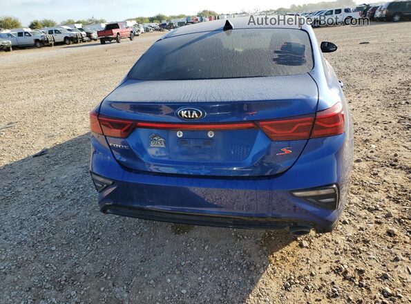 3KPF34AD5KE073059 2019 KIA FORTE Blue 