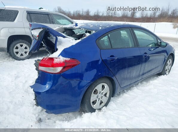 3KPFK4A76HE085680 2017 KIA FORTE Blue 