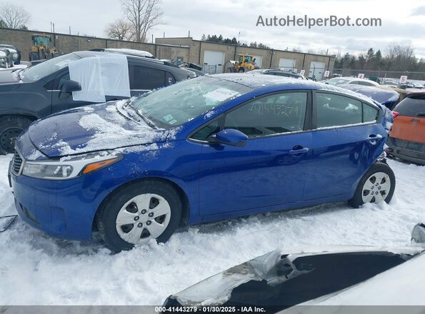 3KPFK4A76HE085680 2017 KIA FORTE Blue 