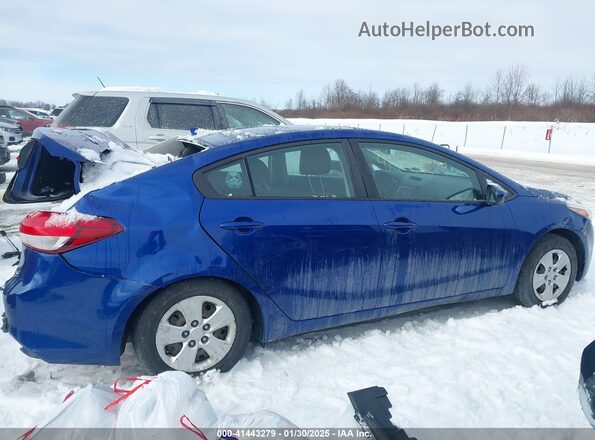3KPFK4A76HE085680 2017 KIA FORTE Blue 