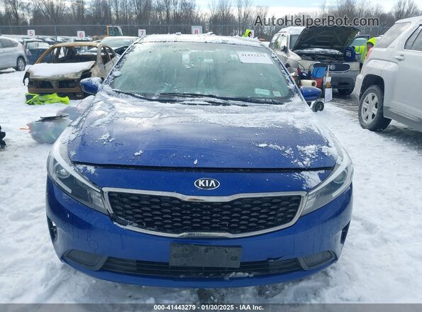 3KPFK4A76HE085680 2017 KIA FORTE Blue 