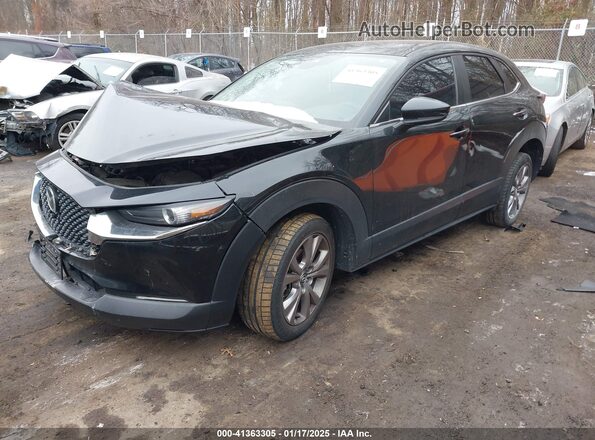 3MVDMABL7MM237766 2021 MAZDA CX-30 Black წინა მარცხენა ხედი სამი მეოთხედიდან