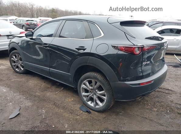 3MVDMABL7MM237766 2021 MAZDA CX-30 Black უკანა მარცხენა