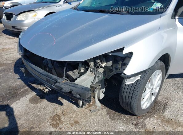 3N1AB7AP2KY369375 2019 NISSAN SENTRA Silver Вид спереду