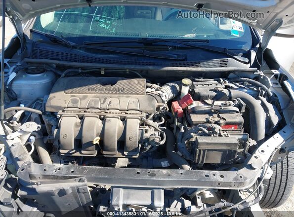 3N1AB7AP2KY369375 2019 NISSAN SENTRA Silver Вид ззаду