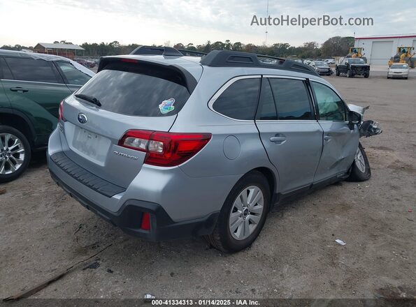 4S4BSACC8J3393983 2018 SUBARU OUTBACK Silver Задня права чверть