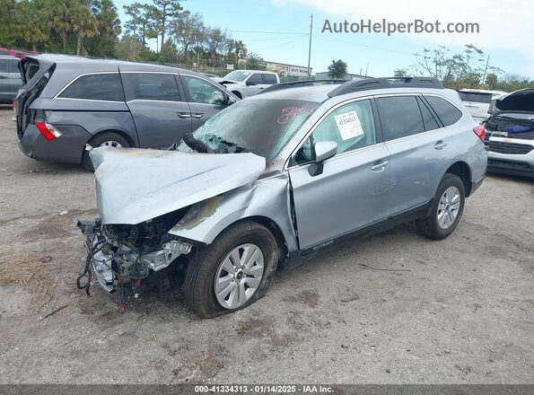 4S4BSACC8J3393983 2018 SUBARU OUTBACK Silver Передня ліва чверть