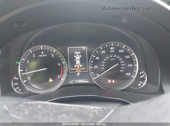 58ABK1GG2GU010970 2016 LEXUS ES Silver Widok tylnych siedzeń