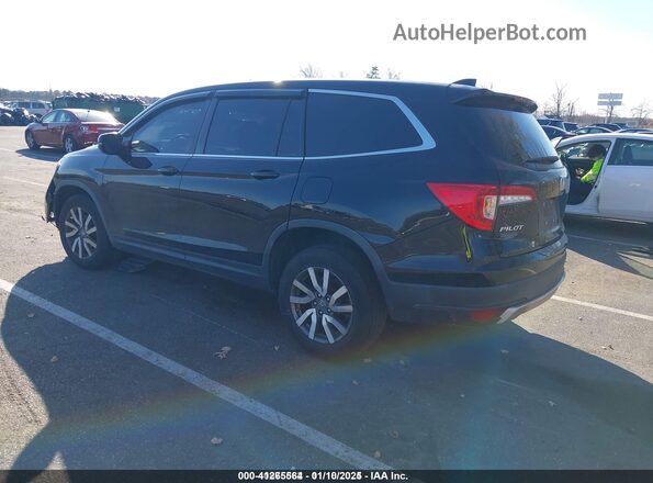 5FNYF6H30KB046399 2019 HONDA PILOT Black Trasero izquierdo