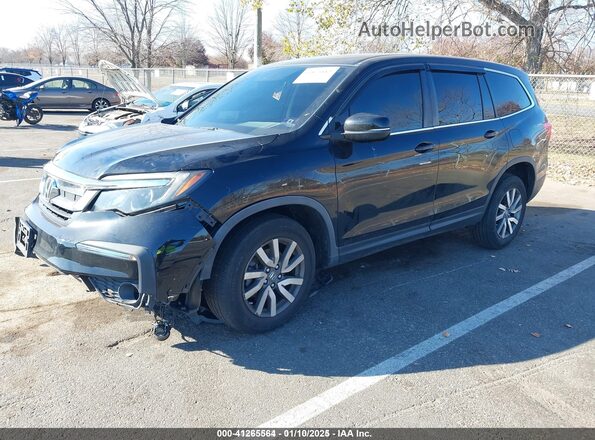 5FNYF6H30KB046399 2019 HONDA PILOT Black Vista tres cuartos delantera izquierda
