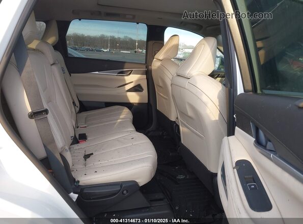 5N1AL1FSXSC337296 2025 INFINITI QX60 Cream VIN sticker view