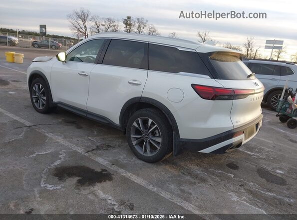 5N1AL1FSXSC337296 2025 INFINITI QX60 Cream Rear left