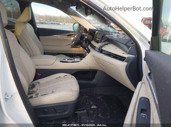 5N1AL1FSXSC337296 2025 INFINITI QX60 Cream Front interior view