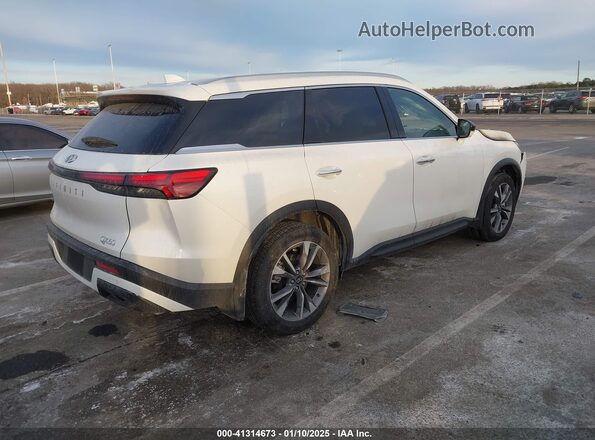 5N1AL1FSXSC337296 2025 INFINITI QX60 Cream Rear right