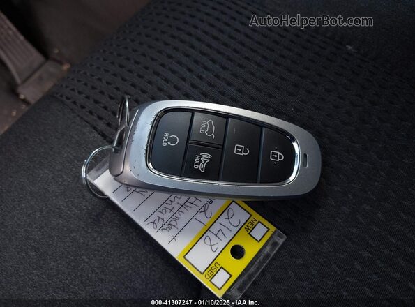 5NMS64AJ1MH343458 2021 HYUNDAI SANTA FE Черный Вид панели приборов