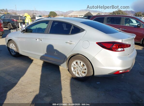 5NPD74LF6LH529366 2020 HYUNDAI ELANTRA Серебряный Задняя левая четверть