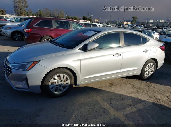 5NPD74LF6LH529366 2020 HYUNDAI ELANTRA Серебряный Панорамный вид салона 360°