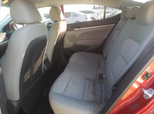 5NPD74LF7HH126052 2017 HYUNDAI ELANTRA Red Vista trasera